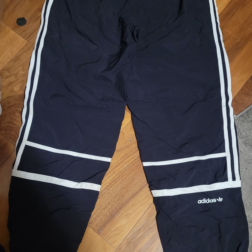 Adidas Kids Black Track Pants